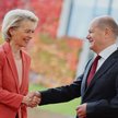 Przewodnicząca Komisji Europejskiej Ursula von der Leyen i kanclerz Niemiec Olaf Scholz. Na kontynen