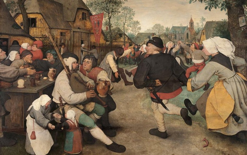 Pieter Bruegel Starszy “Chłopski taniec”, około. 1568