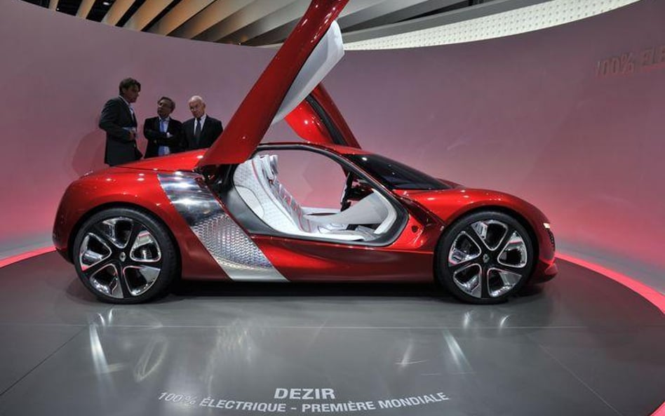 Renault DeZir - elektryczny concept car