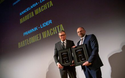 Bogusław Chrabota - redaktor naczelny "Rzeczpospolitej", Bartłomiej Wachta - kancelaria Maruta Wacht