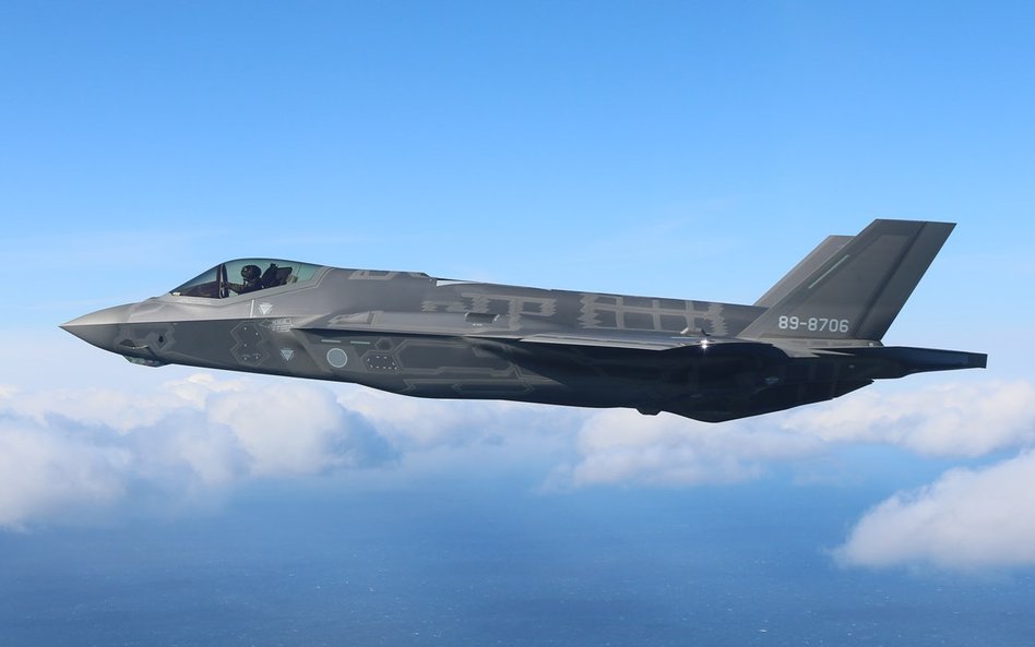 Wielozadaniowy samolot bojowy Lockheed Martin F-35A Lightning II Japońskich Powietrznych Sił Samoobr