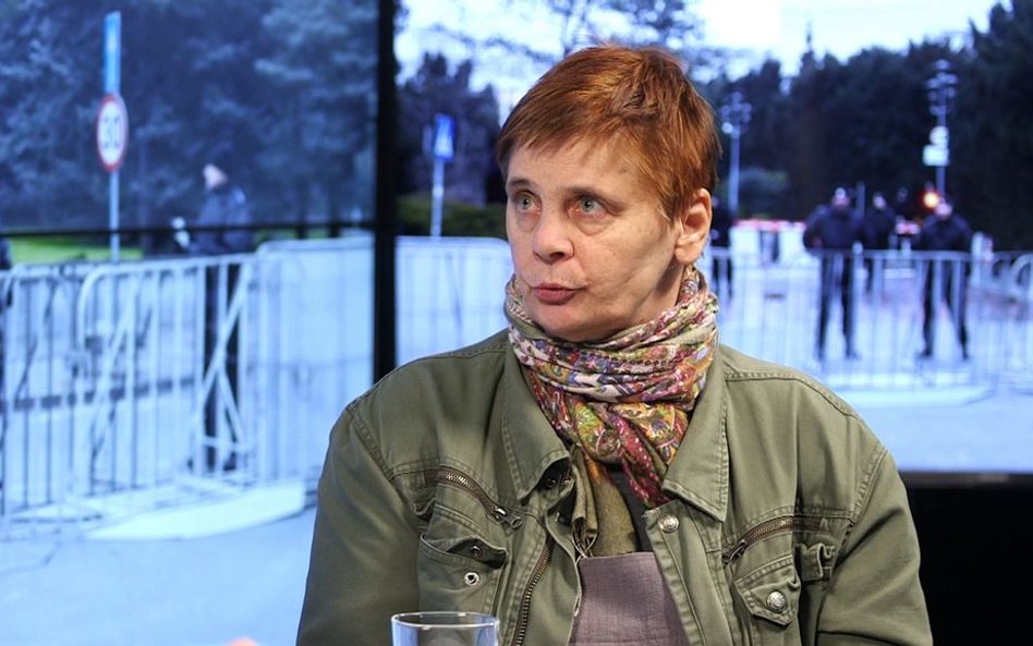 Ochojska: Protestujący muszą pozostać w Sejmie