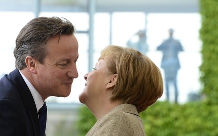 Brytyjski premier David Cameron i kanclerz Angela Merkel