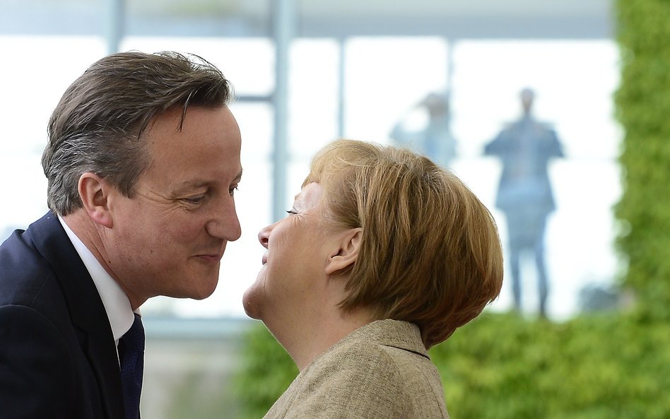 Brytyjski premier David Cameron i kanclerz Angela Merkel
