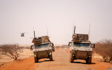 Francuscy żołnierze tzw. Plateforme opérationnelle désert (PfOD), dotąd stacjonujący w malijskim Gao