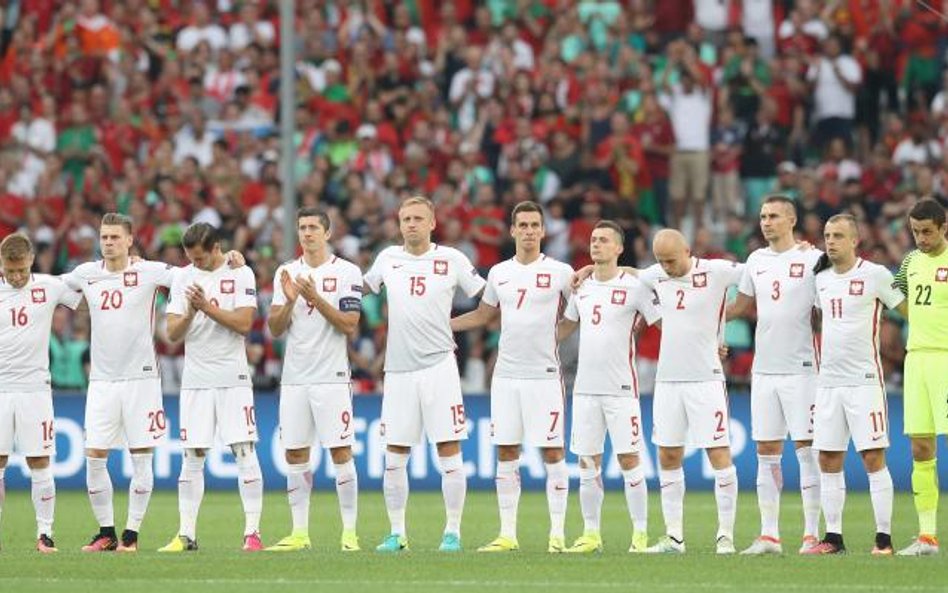 Reprezentacja Polski (od lewej): Jakub Błaszczykowski, Łukasz Piszczek, Grzegorz Krychowiak, Robert 