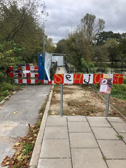 Przeprawa łącząca Grochów i Saską Kępę jest zamknięta już od czterech lat