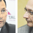Dariusz Lubera, prezes grupy energetycznej Tauron (z lewej), oraz Mirosław Taras, szef Bogdanki. Ich