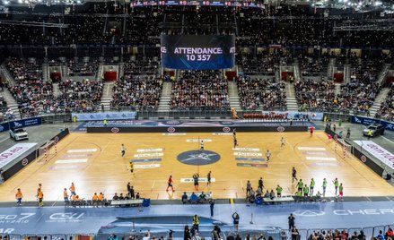 Frekwencyjny rekord na meczu Ligi Mistrzów w Gliwicach