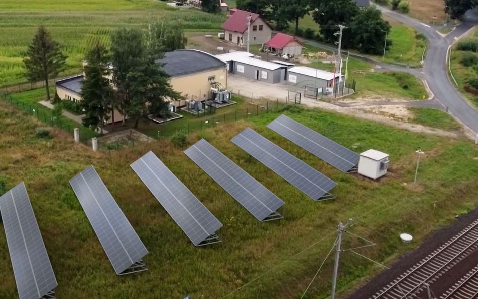 Magazyn energii w Garbcach wybudowany przez PKP Energetyka