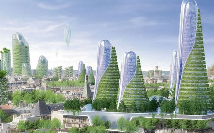 Paris Smart City 2050. Proj. Vincent Callebaut