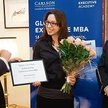 Anita Uchańska, laureatka konkursu, z prof. Bodo Schlegelmilchem (z lewej) i dr. Thomasem Buchsbaume