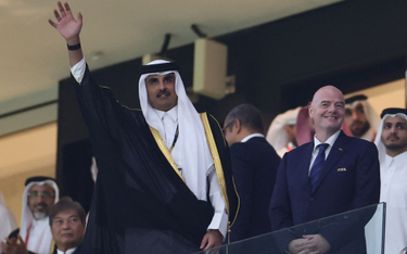 Emir Kataru i Gianni Infantino