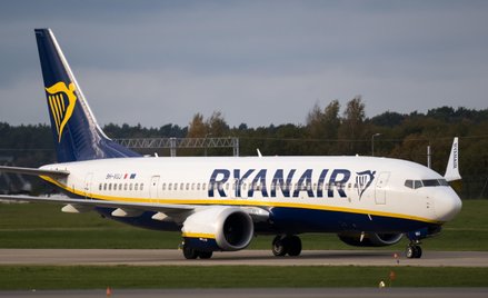 Awaria na pokładzie samolotu linii Ryanair