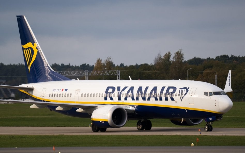 Awaria na pokładzie samolotu linii Ryanair