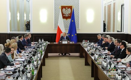 Posiedzenie rządu w KPRM w Warszawie