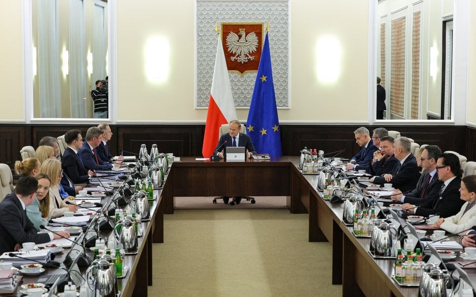 Posiedzenie rządu w KPRM w Warszawie