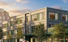 Projekt przewiduje wzniesienie czterech budynków w układzie kwartałowym. W ich wnętrzu znajdą się 63