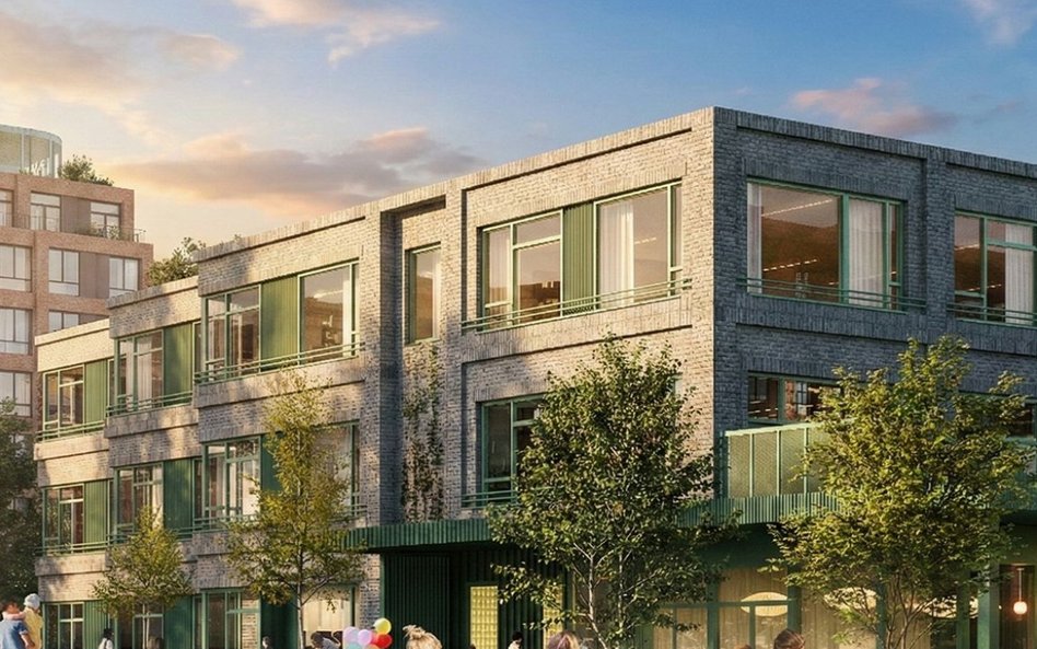 Projekt przewiduje wzniesienie czterech budynków w układzie kwartałowym. W ich wnętrzu znajdą się 63