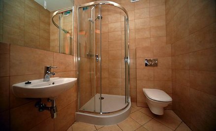 Wykończona łazienka w inwestycji firmy Kristensen Group