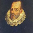 Jeden z dotychczasowych portretów Cervantesa