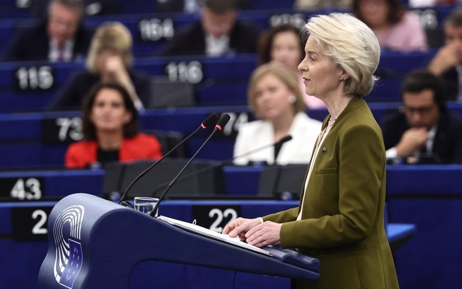 Przewodnicząca Komisji Europejskiej Ursula von der Leyen