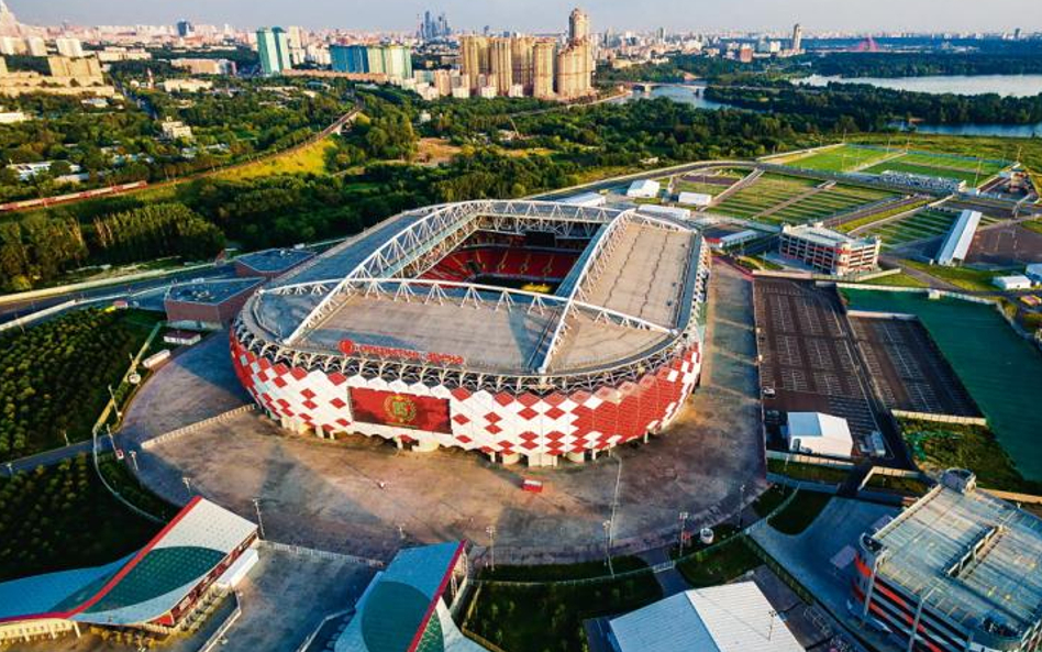 Stadion Spartaka w Moskwie kusił Polaków najbardziej z racji bliskości