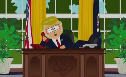 Prezydent Donald Trump w "Miasteczku South Park"
