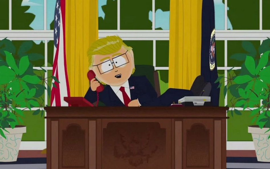 Prezydent Donald Trump w "Miasteczku South Park"