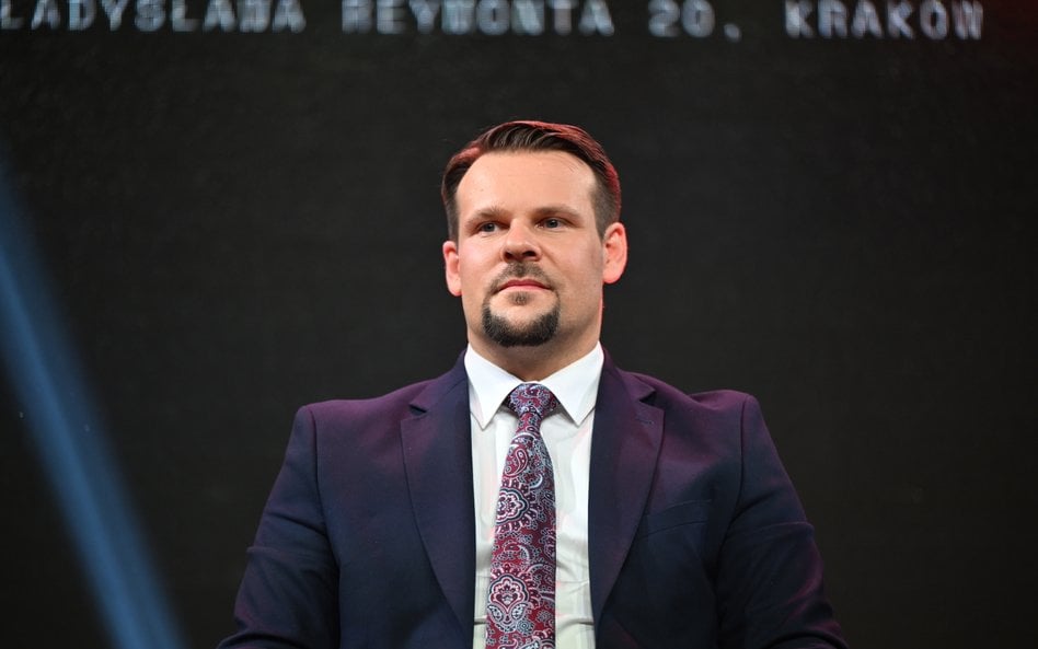 Kandydat PiS na prezydenta Krakowa Michał Drewnicki
