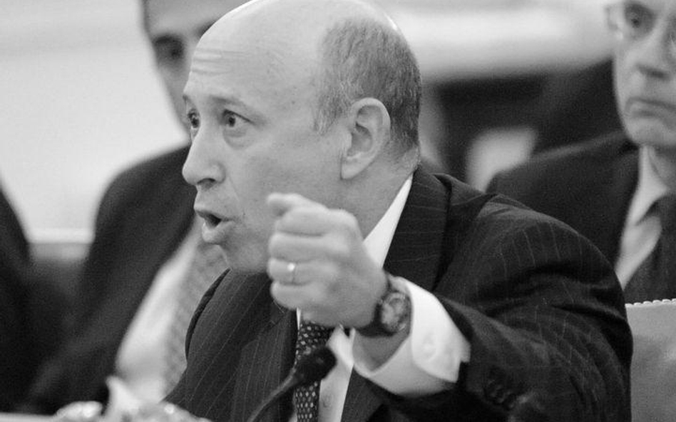 Lloyd Blankfein, prezes banku Goldman Sachs