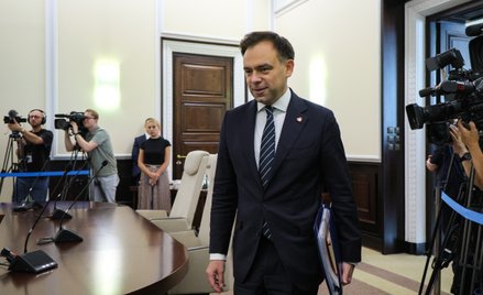 Minister finansów i gospodarki Andrzej Domański