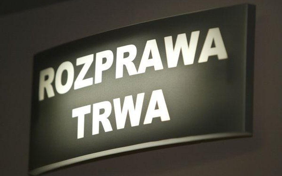 Rozprawa przy zamkniętych drzwiach