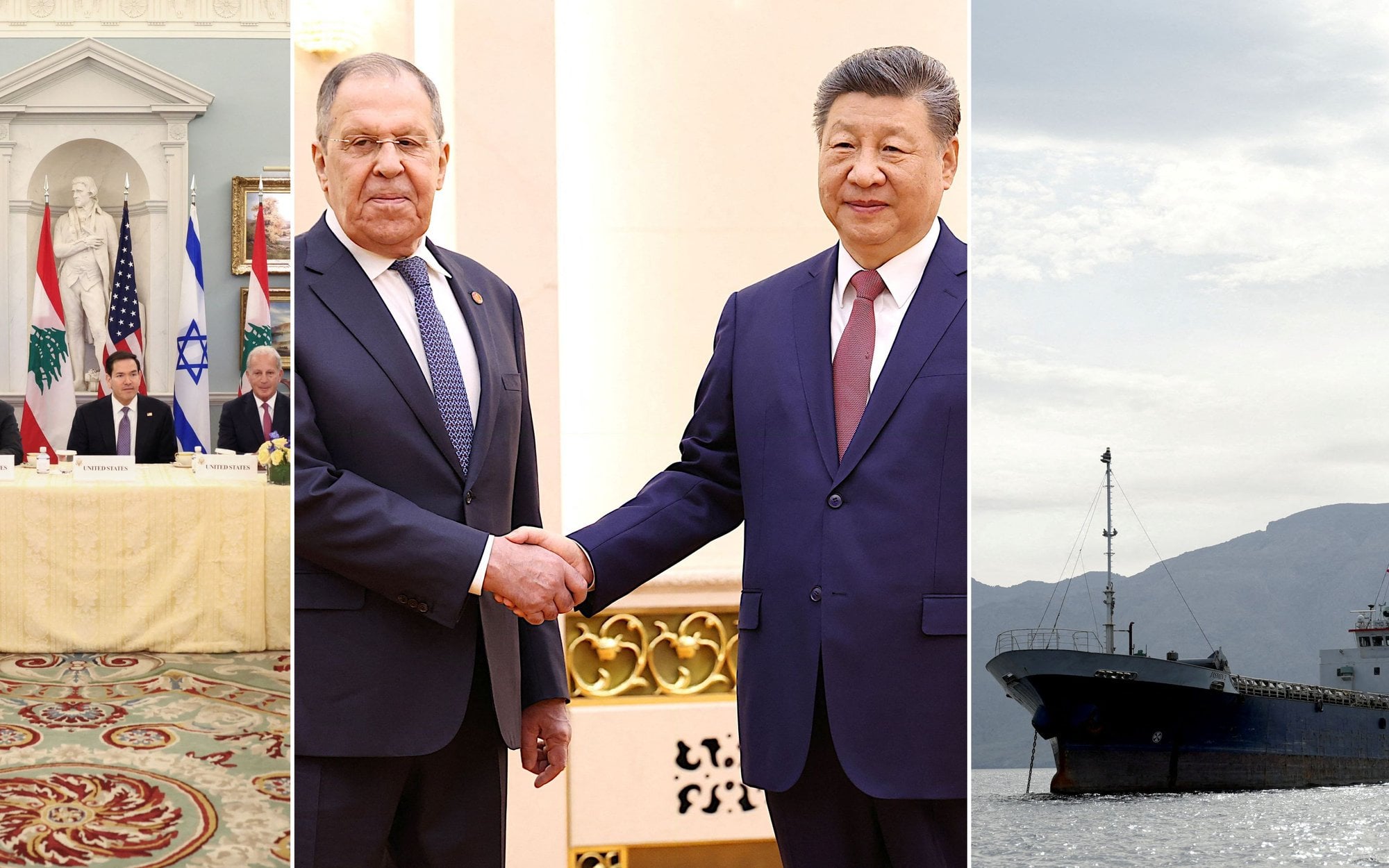 Siergiej Ławrow oferuje pomoc Chinom. USA twierdzą, iż wstrzymały irański handel drogą morską