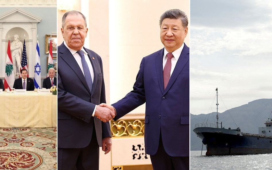 W USA odbyły się rozmowy Izrael-Liban, Siergiej Ławrow spotkał się z Xi Jinpingiem, USA blokują cieś
