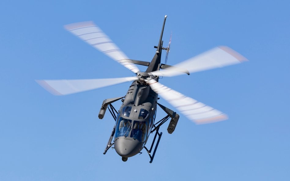 Szkolno-bojowy śmigłowiec AW-109 Trekker jest oferowany wojsku w przetargu na śmigłowiec szkolny