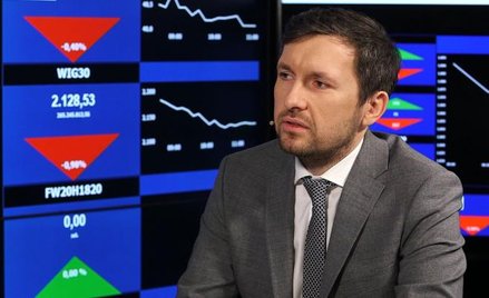 Kamil Stolarski, kierownik zespołu analiz giełdowych w Santander BM, był w czwartek gościem Dariusza