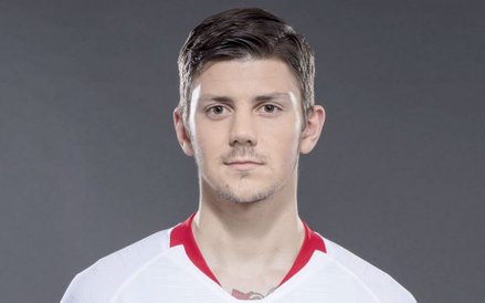 Sampdoria Genua / 21 lat / 3 mecze - 1 gol - Wychowanek Lecha Poznań, razem z Bartoszem Bereszyńskim