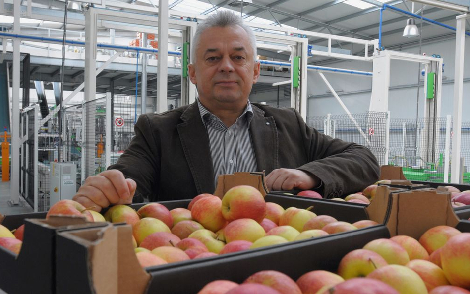 Zbigniew Chołyk, szef firmy LubApple.