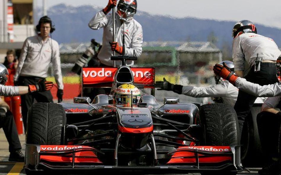 Lewis Hamilton na torze Montmelo miał świetne czasy