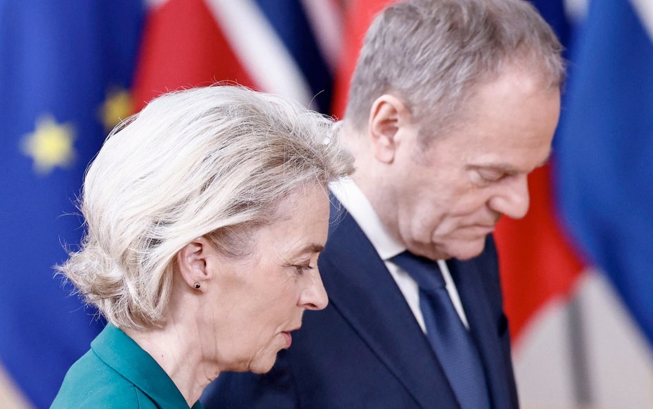 Ursula von der Leyen poparła pomysły Donalda Tuska dotyczące regulacji spraw azylowych