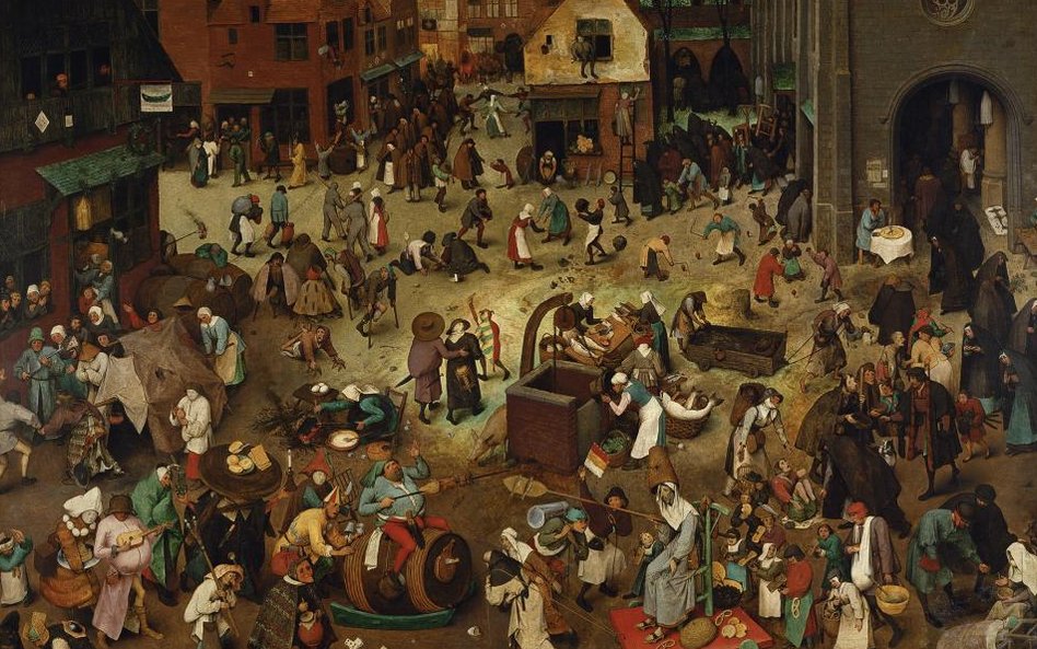 Pieter Bruegel Starszy “Walka karnawału z postem” , 1559