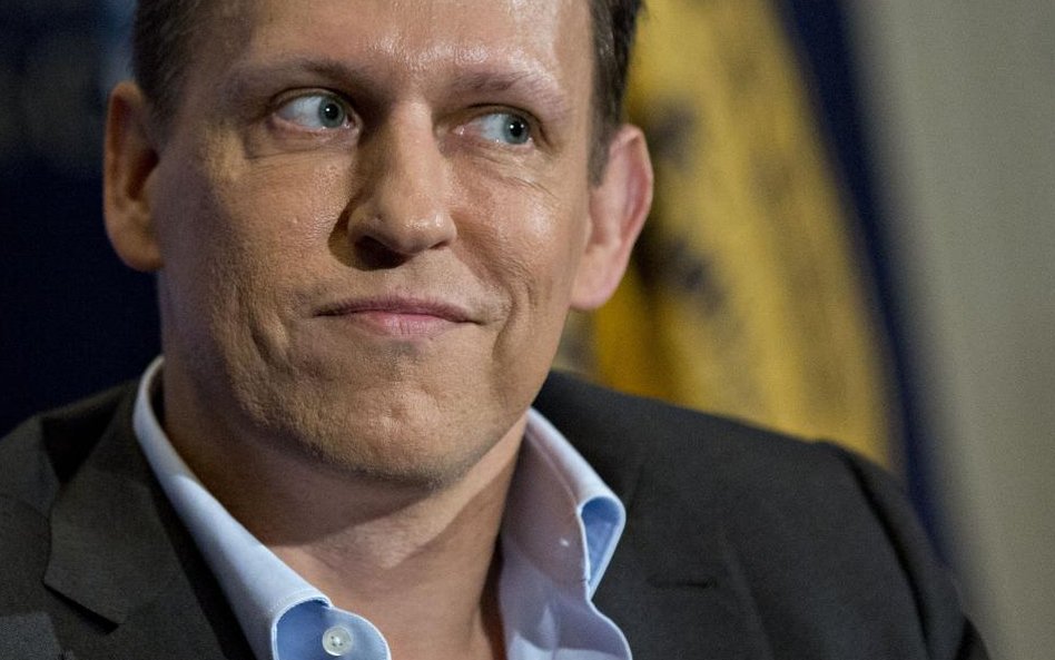 Peter Thiel, współzałozyciel Pay Pala popiera Donalda Trumpa