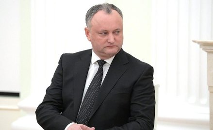 Prorosyjski prezydent Mołdawii Igor Dodon