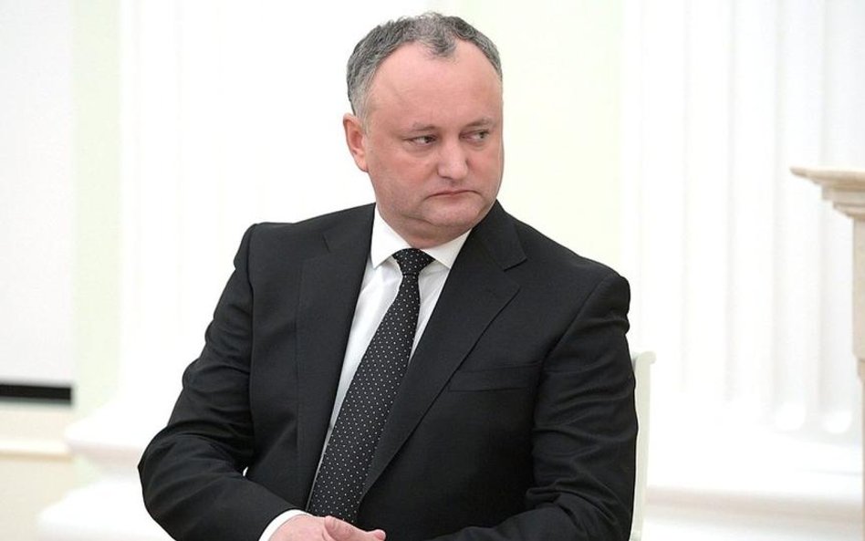 Prorosyjski prezydent Mołdawii Igor Dodon