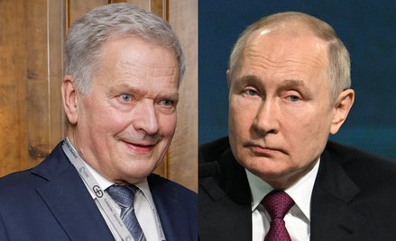 Prezydenci Finlandii i Rosji,  Sauli Niinistö i Władimir Putin