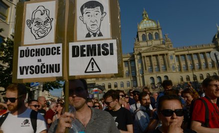 Czechy: Największy protest w Pradze od czasu upadku komunizmu