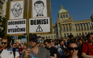 Czechy: Największy protest w Pradze od czasu upadku komunizmu