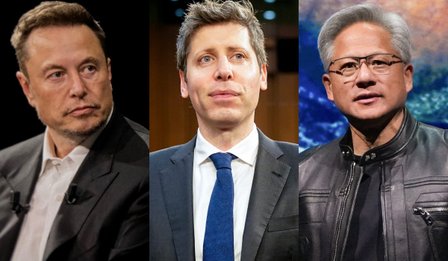 Bańki spekulacyjne towarzyszyły większości różnych przełomów technologicznych. Od lewej: Elon Musk, 