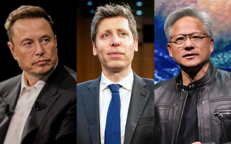 Bańki spekulacyjne towarzyszyły większości różnych przełomów technologicznych. Od lewej: Elon Musk, 